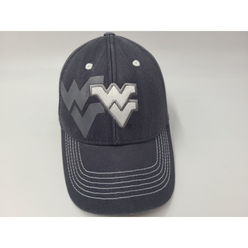 West Virginia University Mountaineers Strapback (Fits Small) Hat Cap NCAA Blue